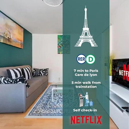 F2 Paris 12Eme - Gare De Lyon - Orly Apartment อัลฟอร์วิลล์ ภายนอก รูปภาพ